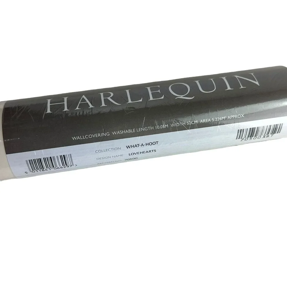 Harlequin what a hoot lovehearts 70500 Wallpaper Roll